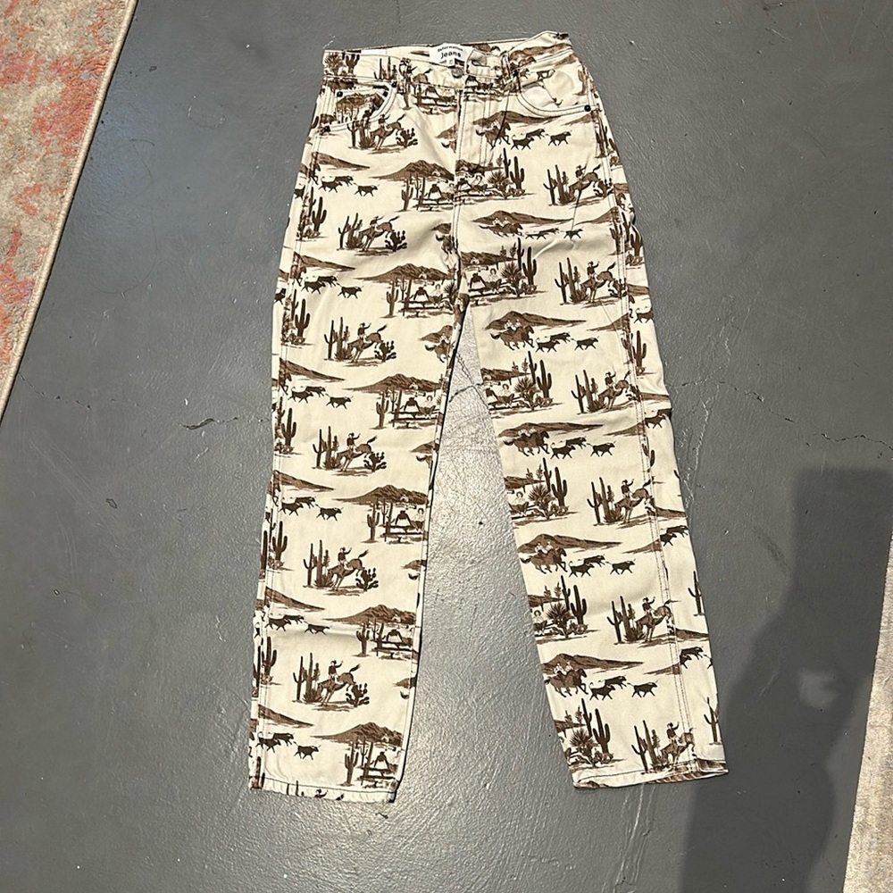Reformation printed pants